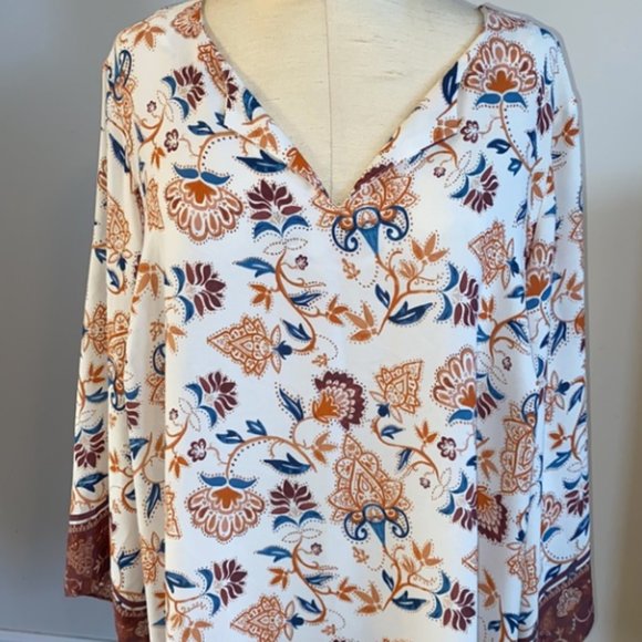 Violet & Claire Boho tunic top sx 1X - Picture 12 of 12